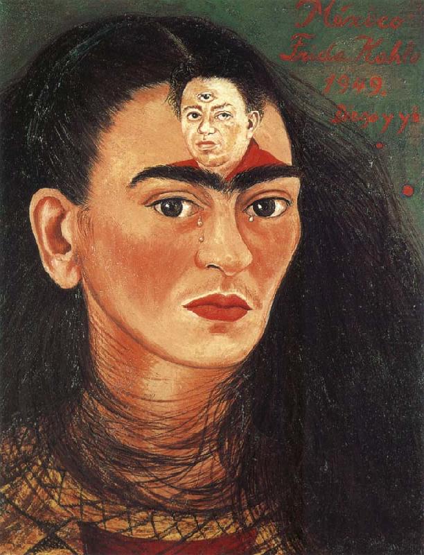 Diego Rivera I and  Rivera china oil painting image